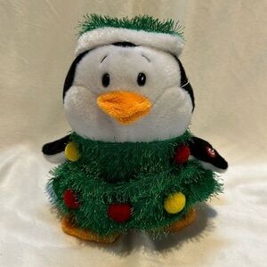 Gemmy Christmas Singing Penguin Christmas Tree “it’s Christmas time”